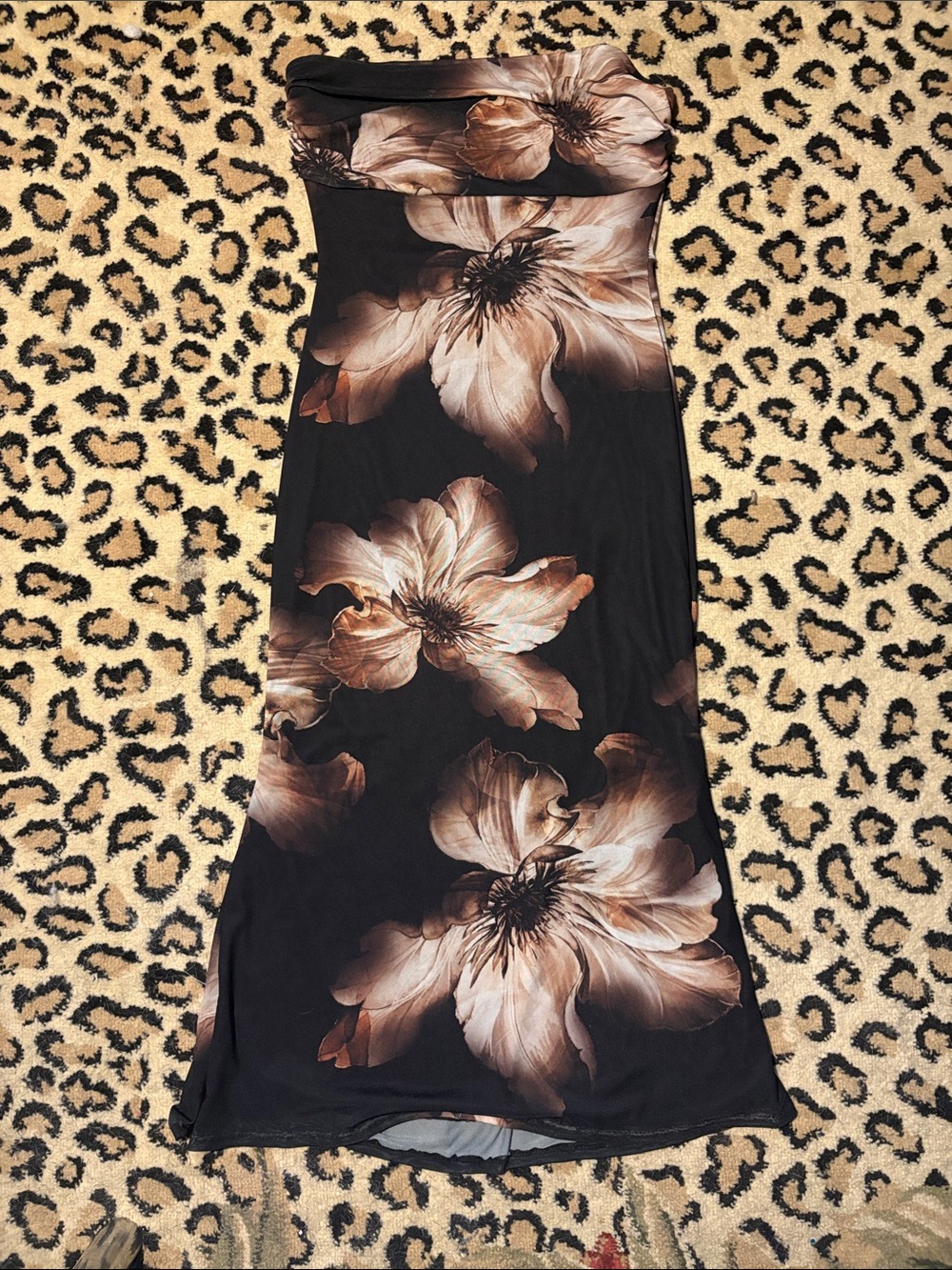 Floral midi dress